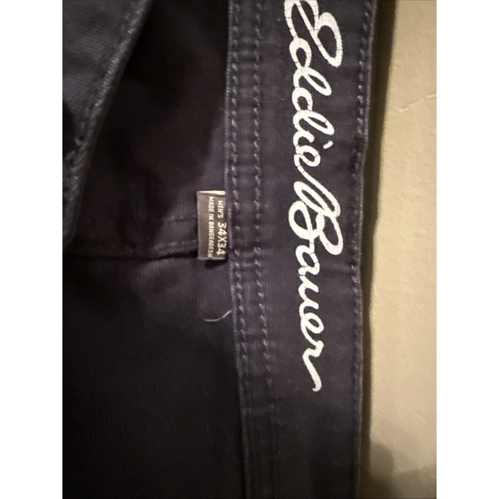 Eddie Bauer Men's Pants Dart Gray 34x34